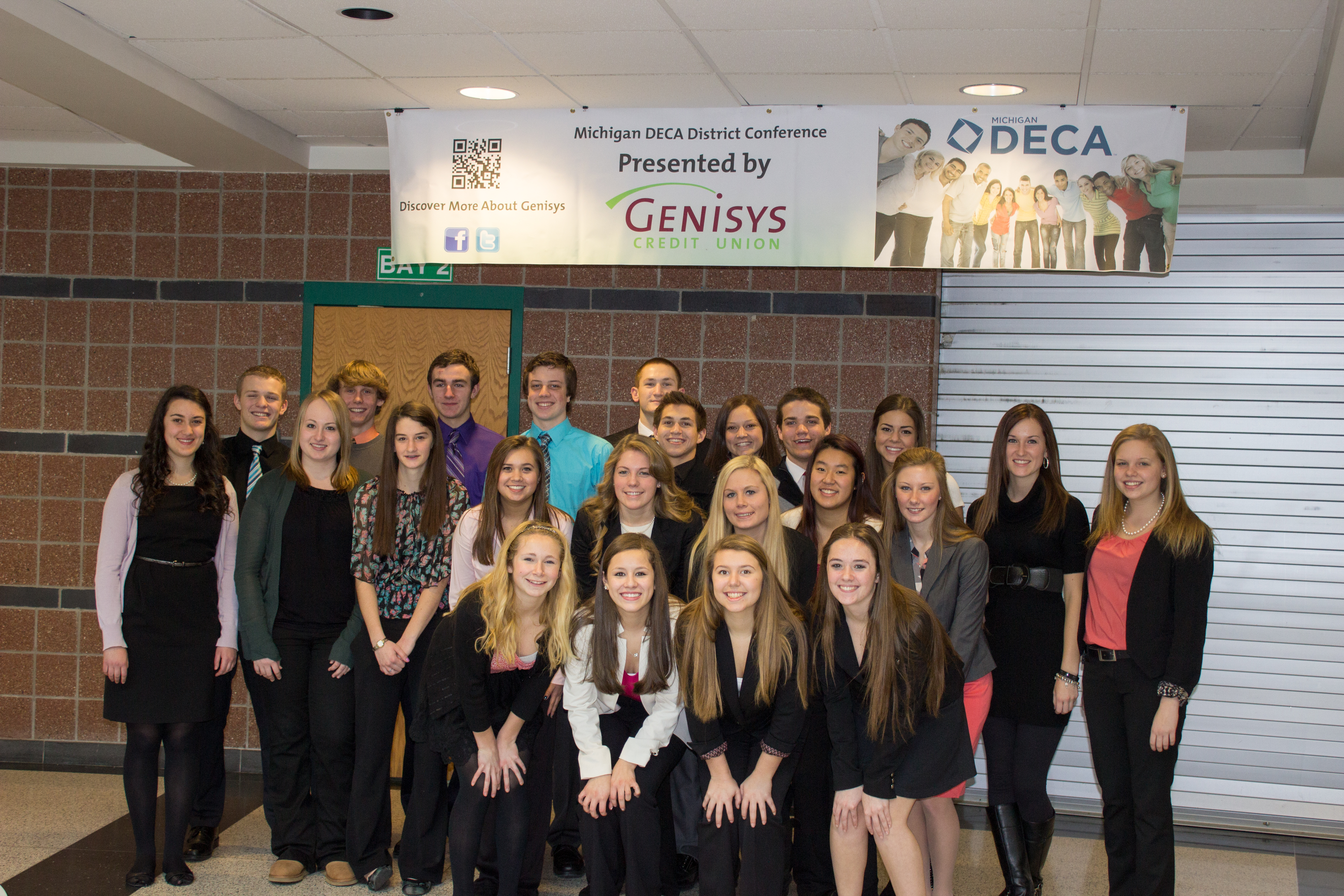 Genisys Sponsors Local Michigan DECA District Conference 